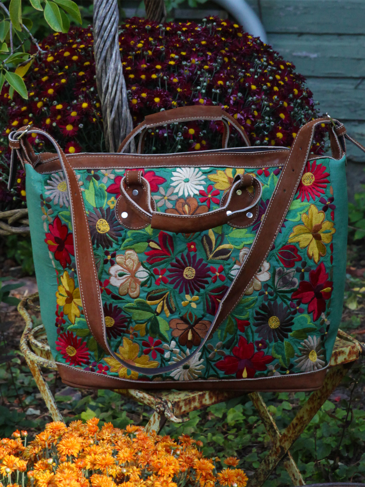 Embroidered Carpet Bag Accessories, Bags Beautiful Designs by April