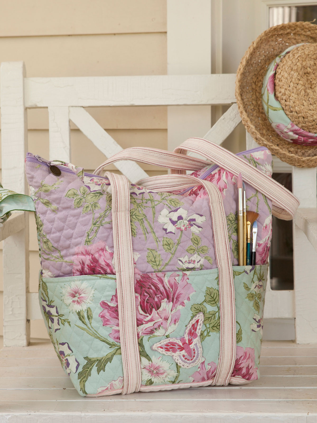 Pretty Patchwork Tote Bag Accessories, Bags Beautiful Designs by