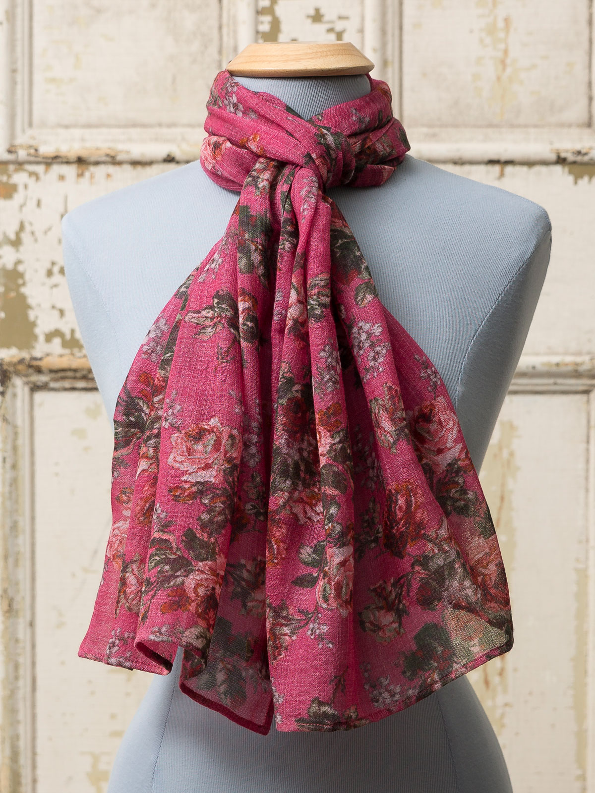 Victorian Rose Ladies Scarf Attic Sale, Beautiful Finds Attic