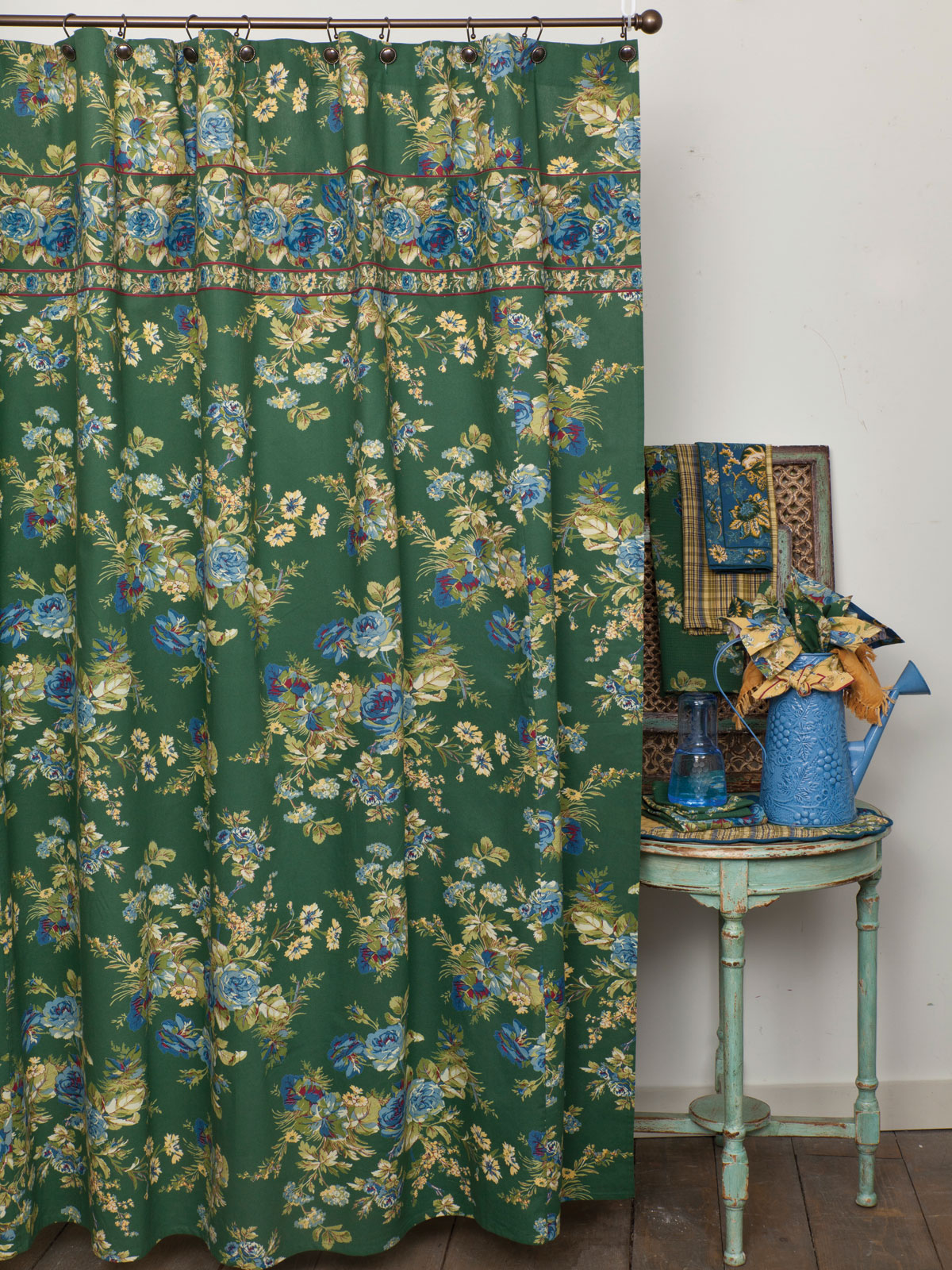 Heirloom Rose Shower Curtain Your Home, Curtains Beautiful Designs