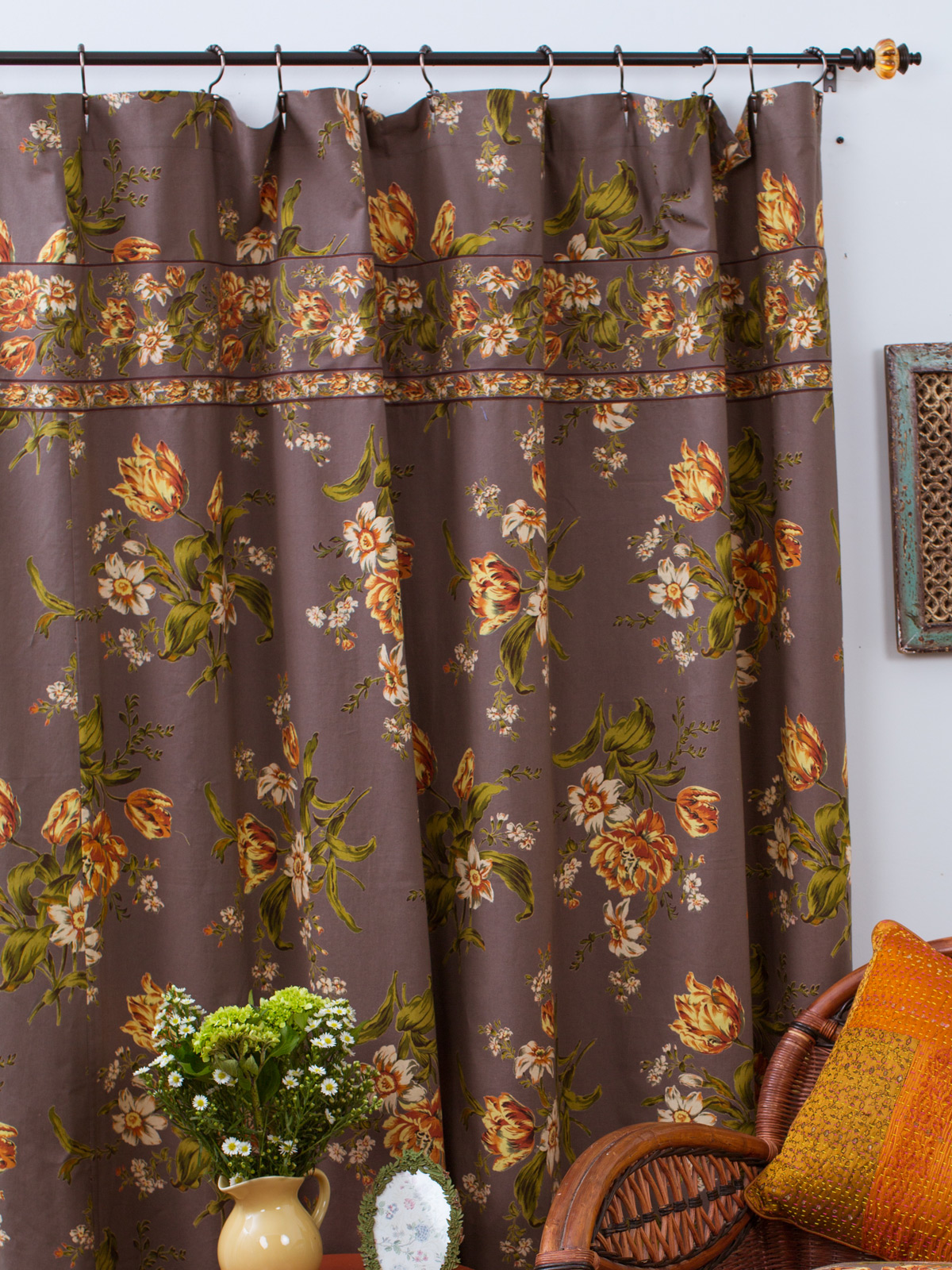 Mother's Garden Shower Curtain Home Decor, Curtains Beautiful