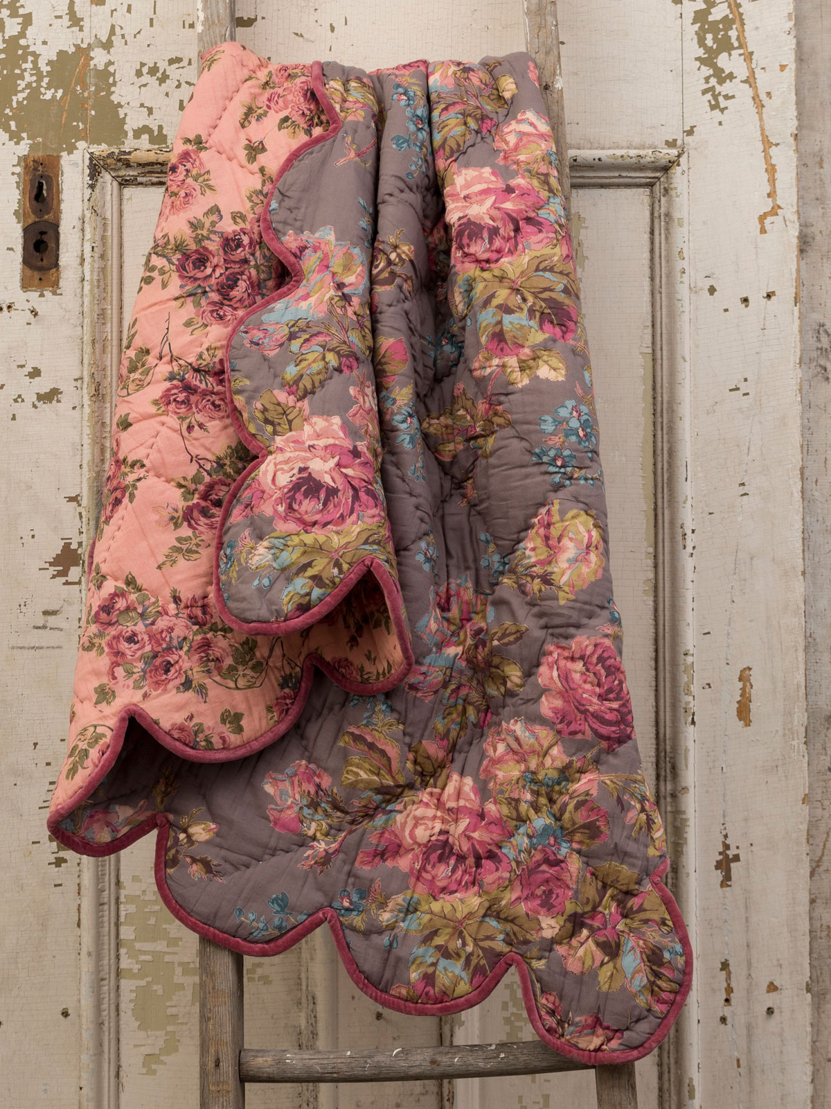 Victorian Rose Throw Your Home, Quilts & Throws Beautiful Designs by
