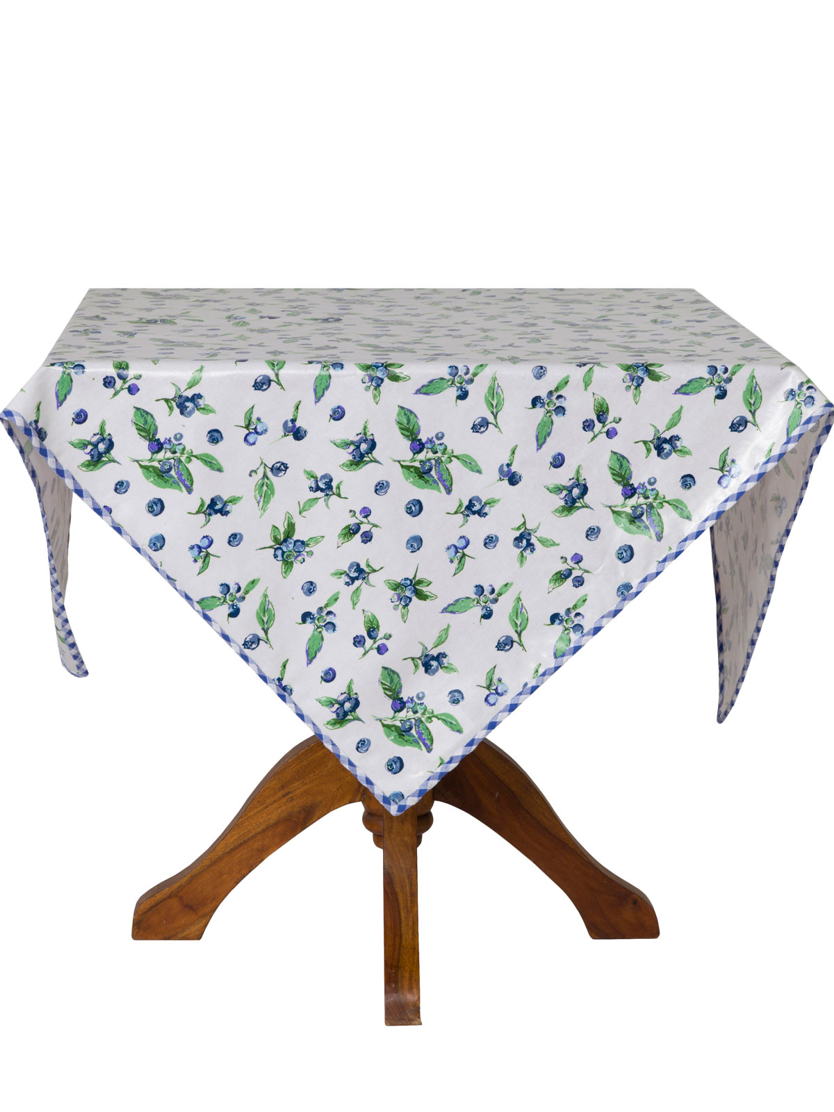 Blueberries Oilcloth Linens & Kitchen, Tablecloths Beautiful Designs