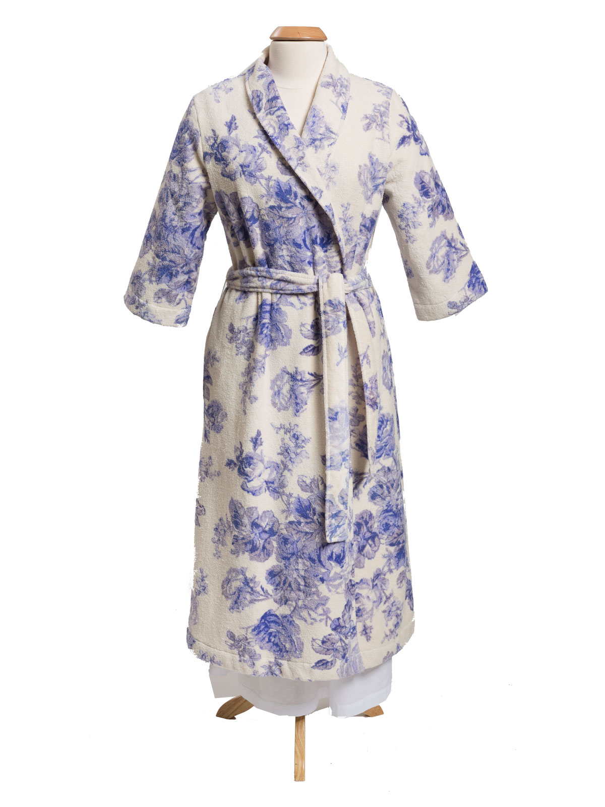 Victorian Rose Terry Bath Towel SoftBlue Your Home, Towels