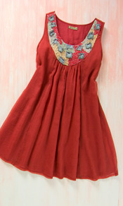 Marta Ladies Dress Coral